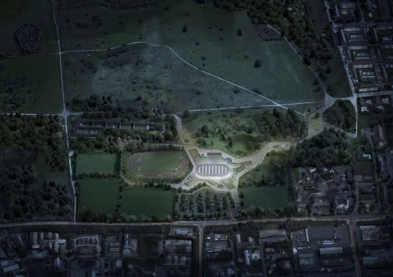 Multi Sport Centre by CEBRA