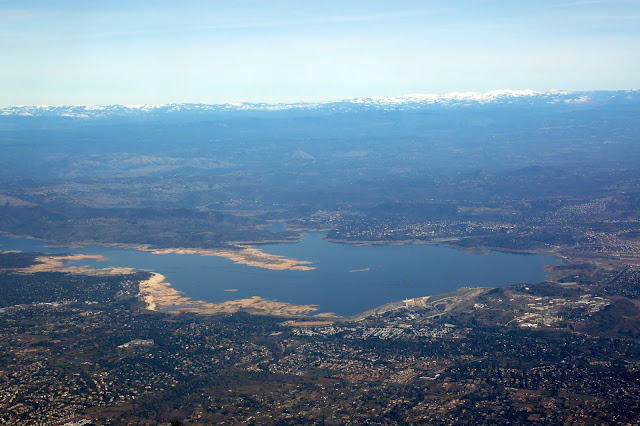 Немного снимков выходного дня - Калифорния и Сьерра с воздуха