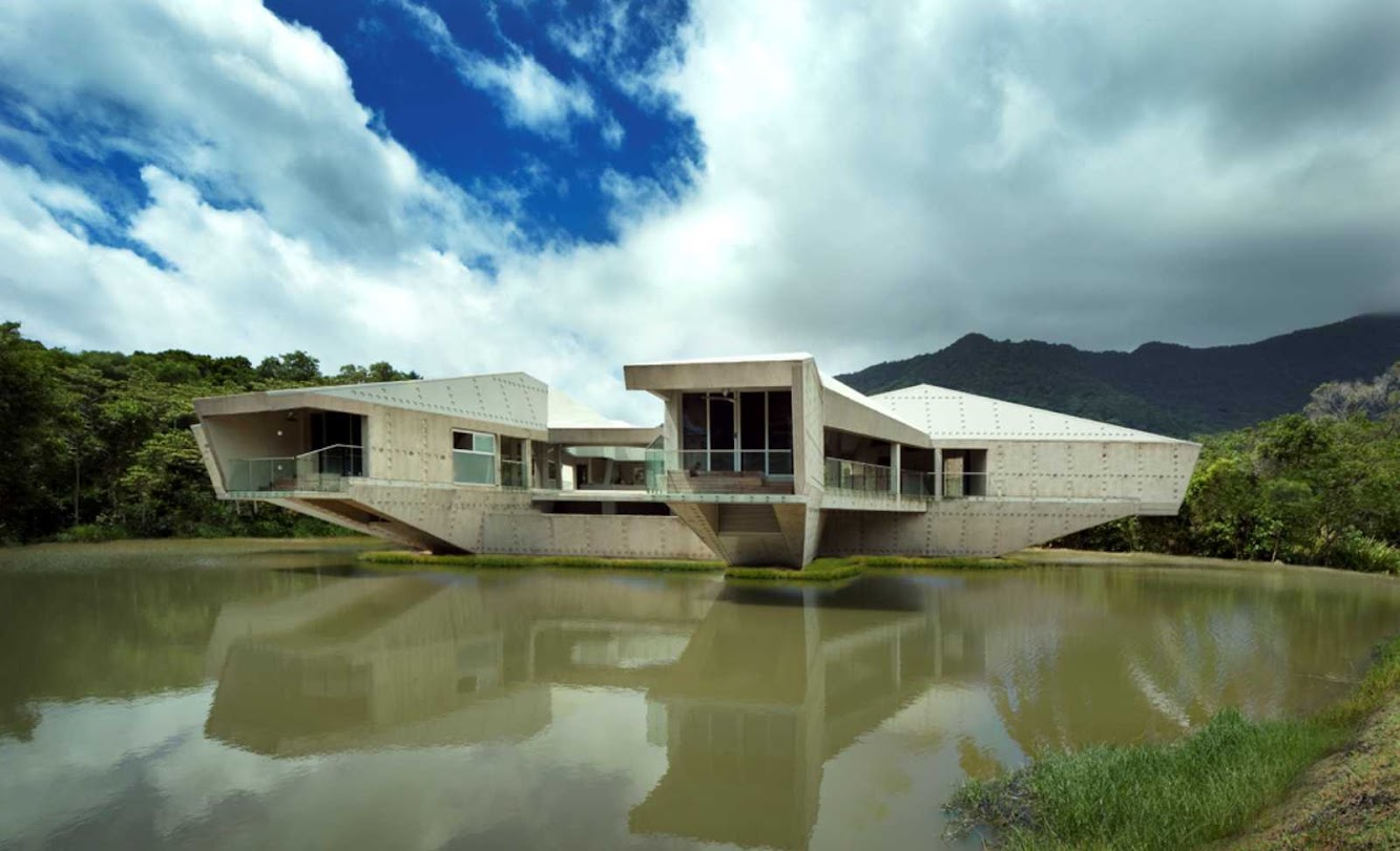 Stamp House by Charles Wright Architects