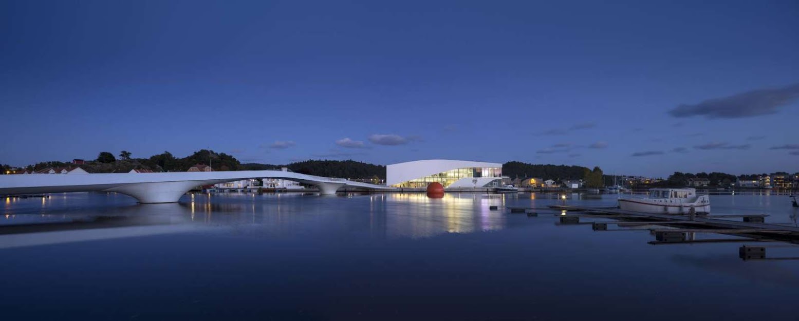 Inaugurated the Bridge Buen Cultural Centre by 3XN
