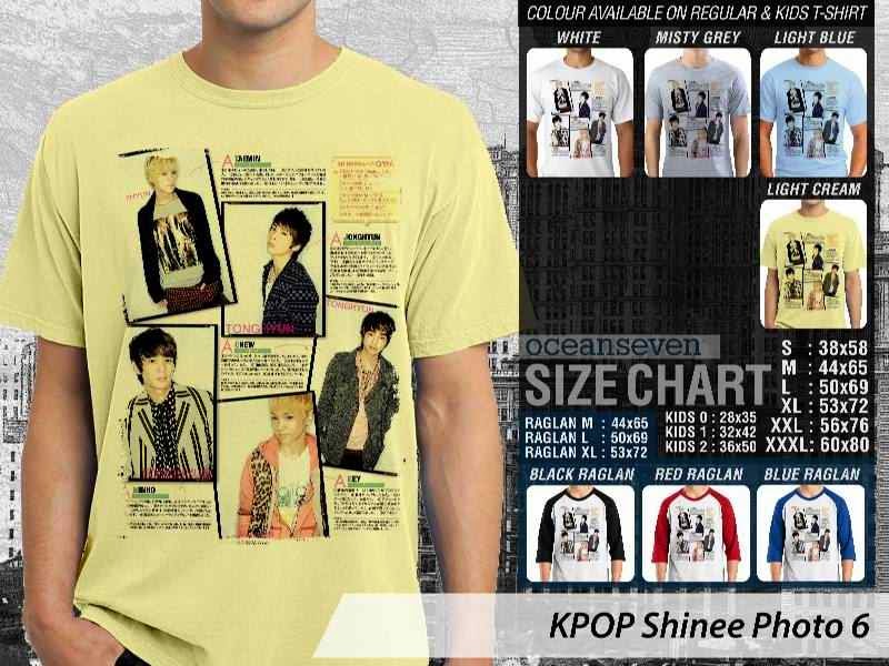 Kaos KPOP Shinee Photo 6