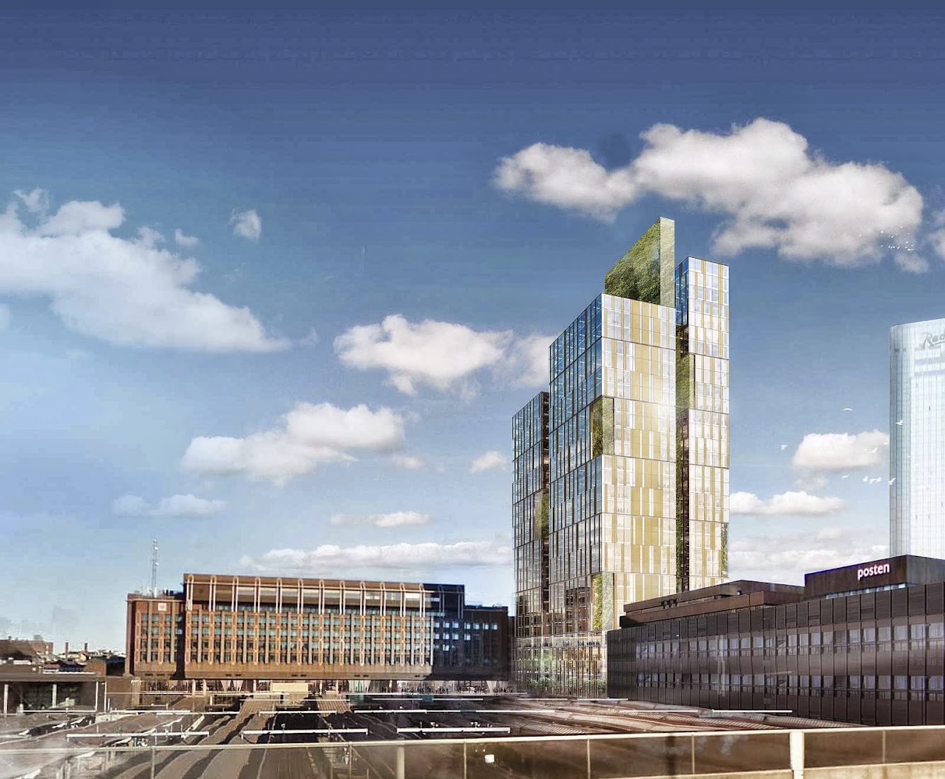 Urban Mountain by Schmidt Hammer Lassen Architects