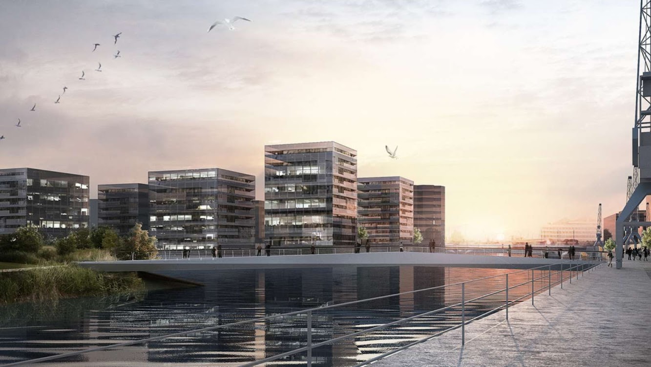 Gmp Wins the Pedestrian and Cycle Bridge Competition