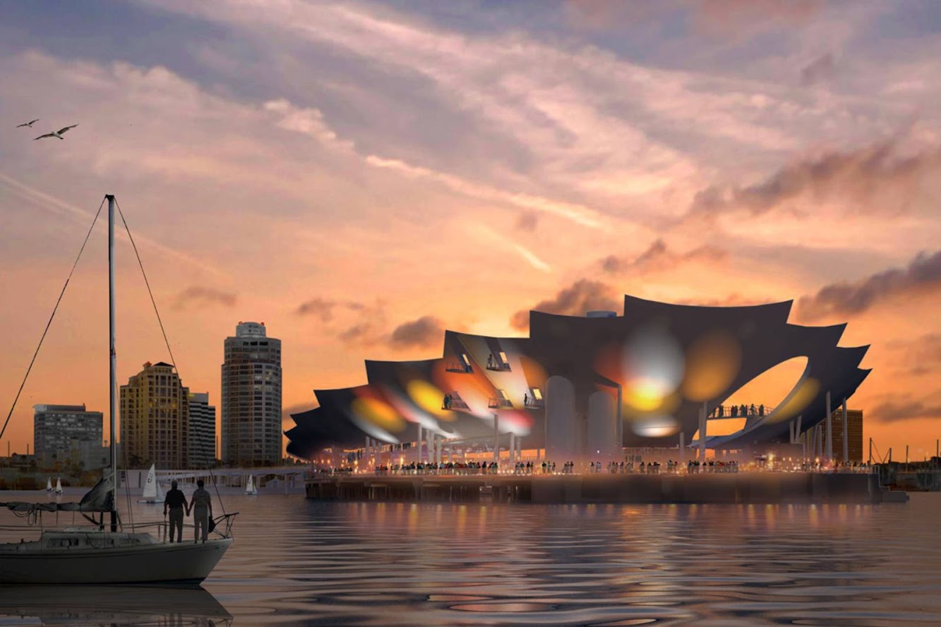 St Petersburg Pier by Michael Maltzan Architecture