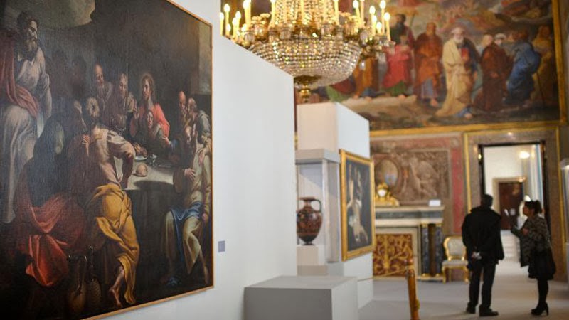 Italy displays stolen artworks recovered by police Italy displays stolen artworks recovered by police