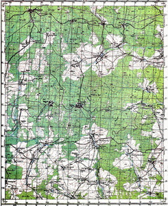 Уменьшенное изображение Карта 100k--o39-118--(1962)