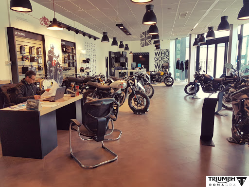 Triumph Roma Gra Concessionario Assistenza Ufficiale Via