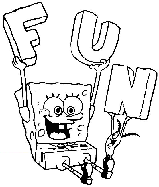 Spongebob Coloring Pages Coloring Book Free Online