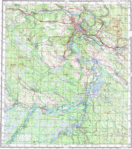 Уменьшенное изображение Карта 200k--n47-17