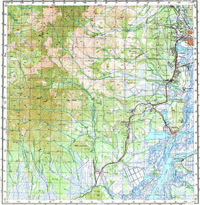 Уменьшенное изображение Карта 200k--m53-17