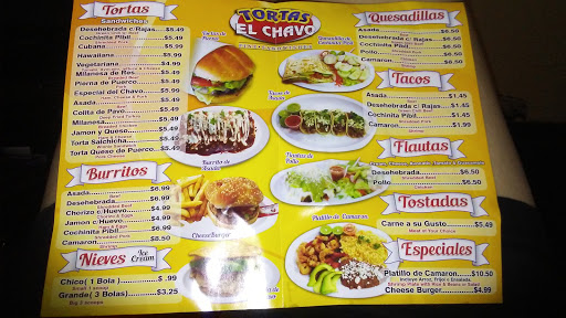Mexican Restaurant «Tortas El Chavo», reviews and photos, 1101 N Mesa Dr, Mesa, AZ 85201, USA
