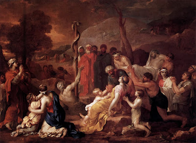 Sébastien Bourdon - Moses and the Brazen Serpent