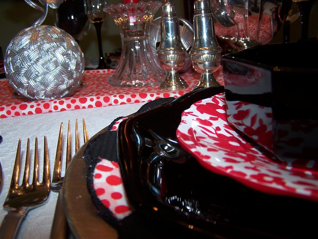 wedding table black and red wedding table black and red