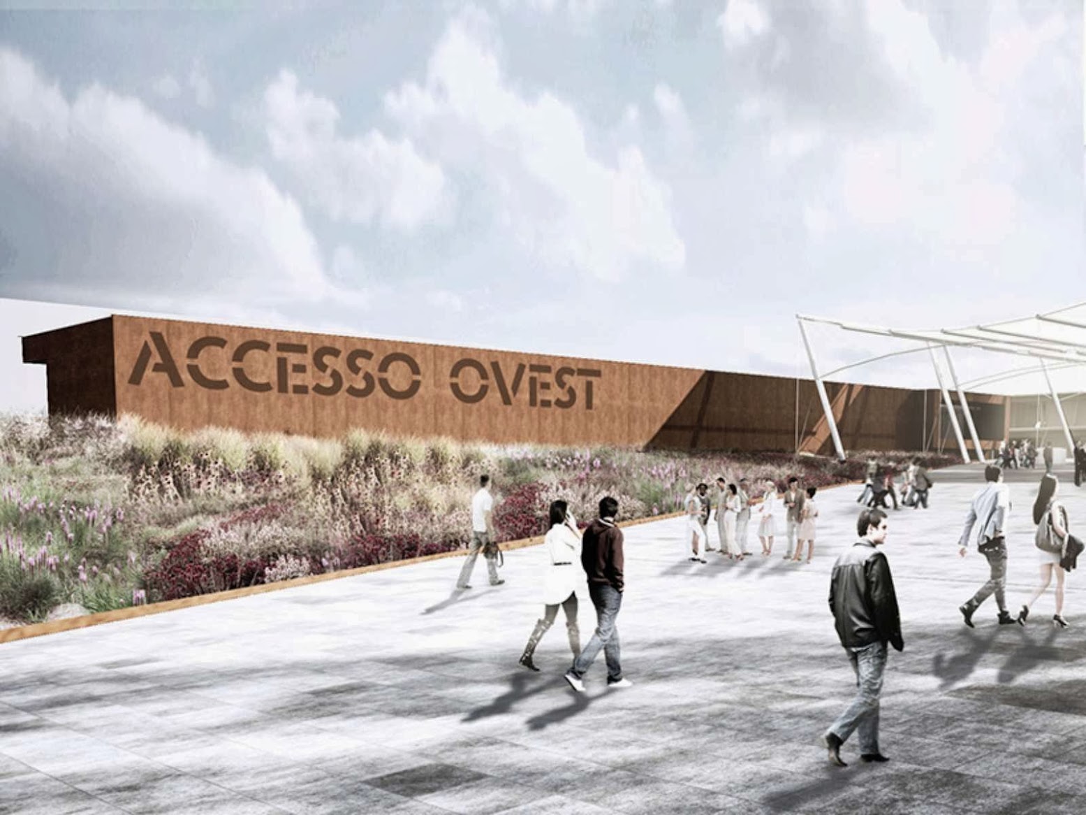 Expo 2015 Service Areas by Onsitestudio