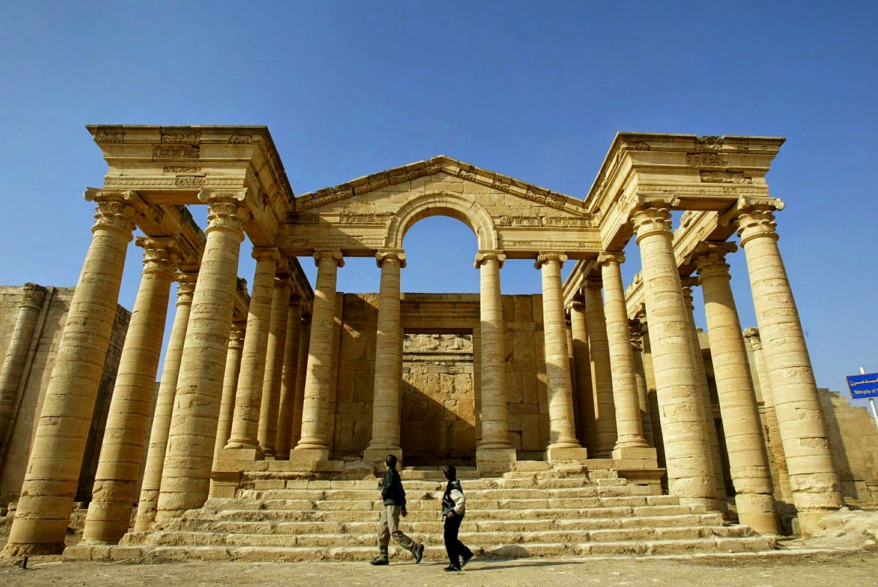 IS militants destroy ancient Hatra in northern Iraq IS militants destroy ancient Hatra in northern Iraq