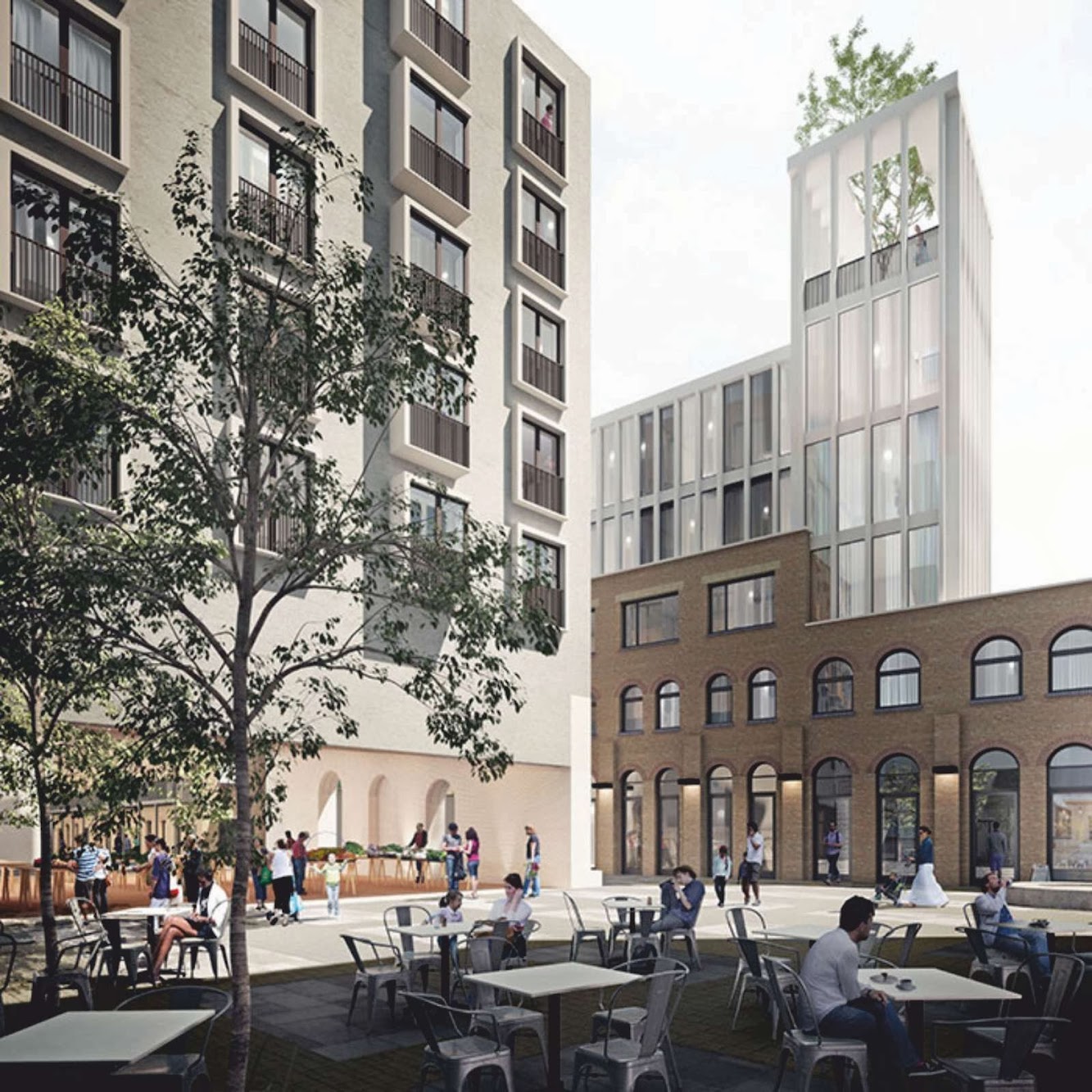 National Youth Theatre and housing by Lynch Architects