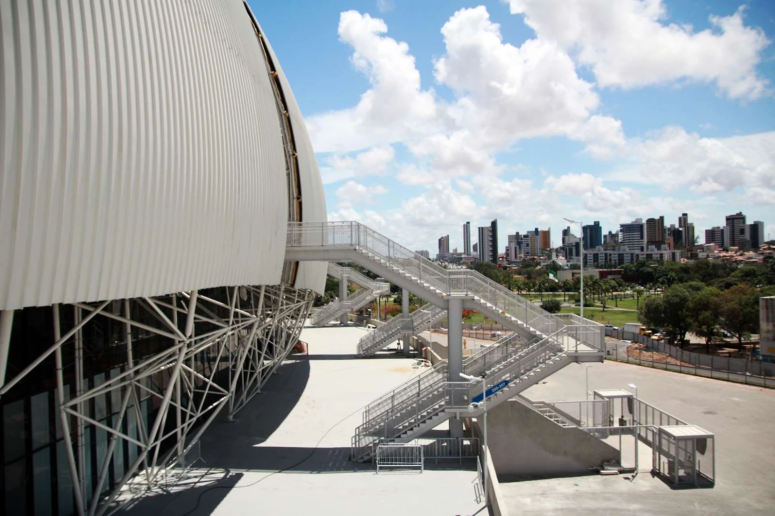 officially opened Arena das Dunas by Populous