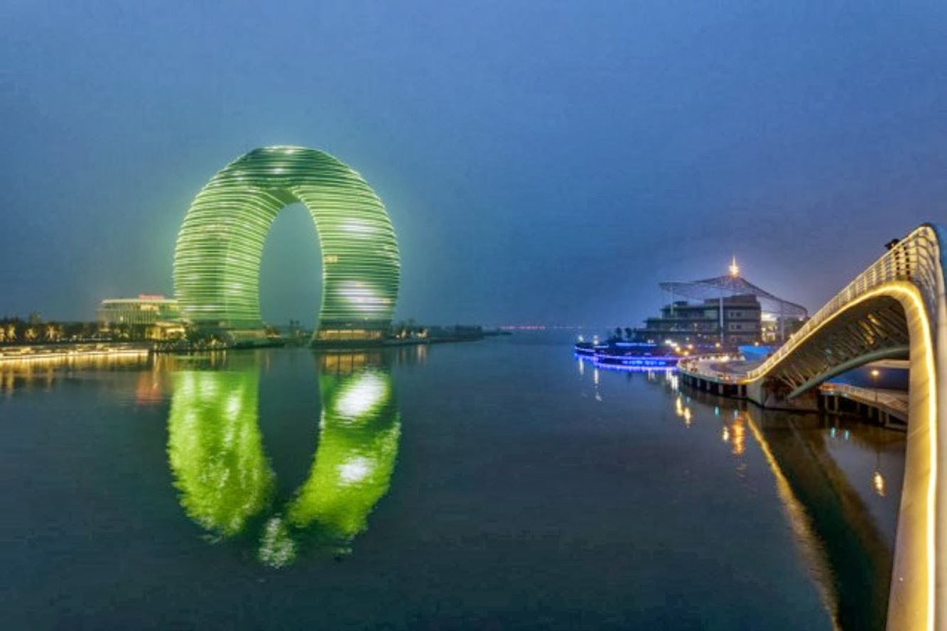 Sheraton Huzhou Hot Spring Resort by Mad Architects