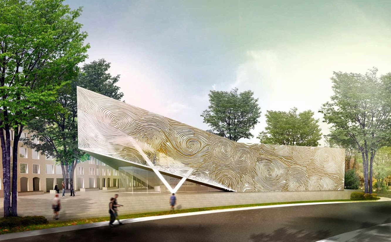 Coblenza, Germania: New Synagogue in Koblenz by Herrmanns Architekten