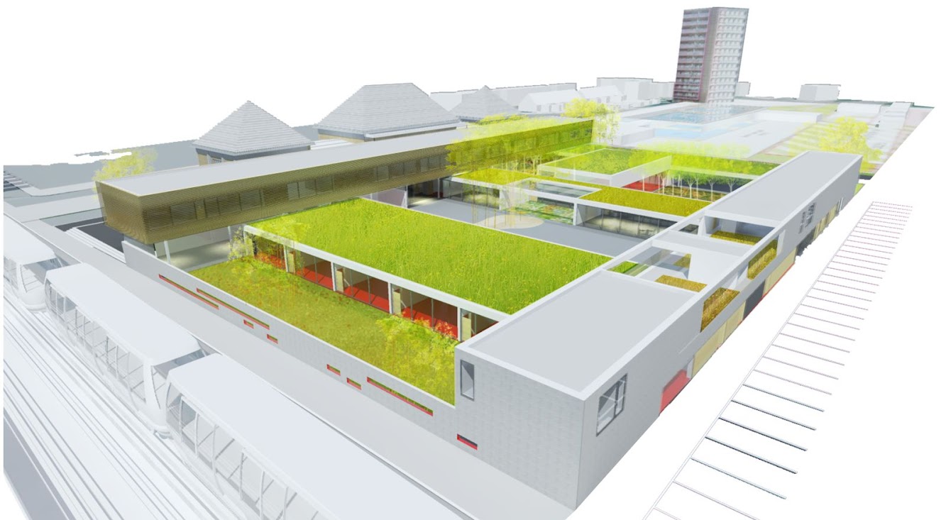 Briand Buisson Nadaud school by ZIGZAG Architecture