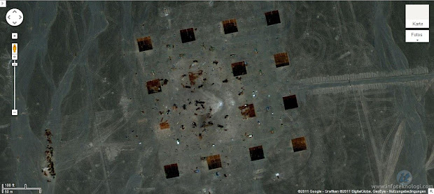 bangunan misterius di tengah gurun china - tibet