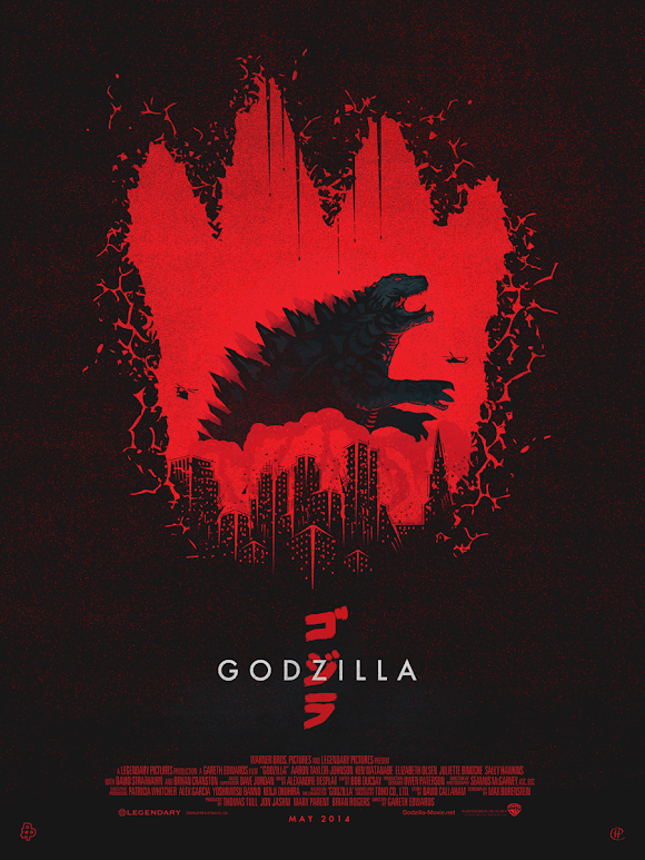Godzilla movie poster