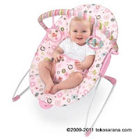 2 Bright Starts #: 6952 Pretty In Pink™ Butterfly Blossoms™ Cradling Bouncer