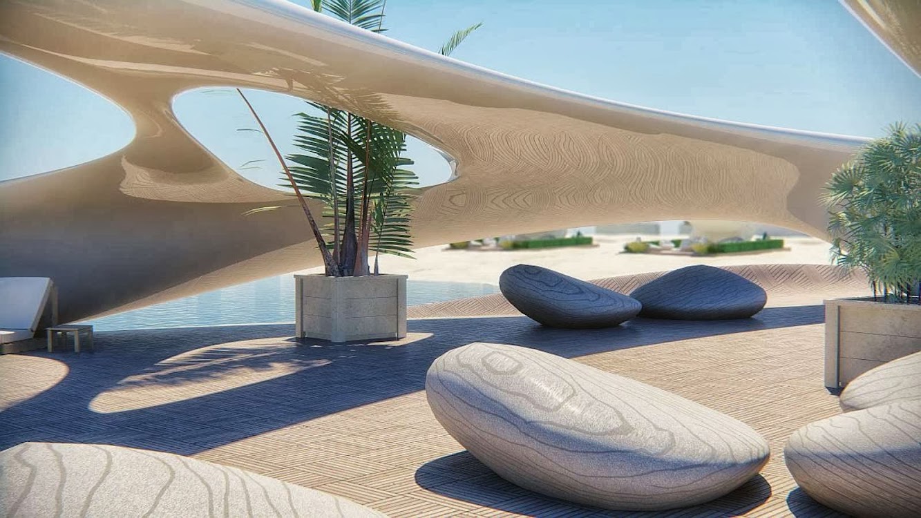 Sennkka Pier Lounge by Nuvist Architecture and Design