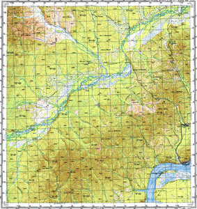 Уменьшенное изображение Карта 100k--m54-014