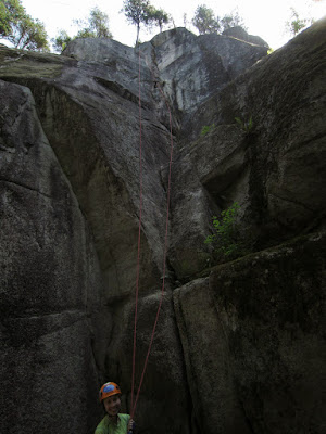 At the bottom of Fissureman's Friend (5.8)