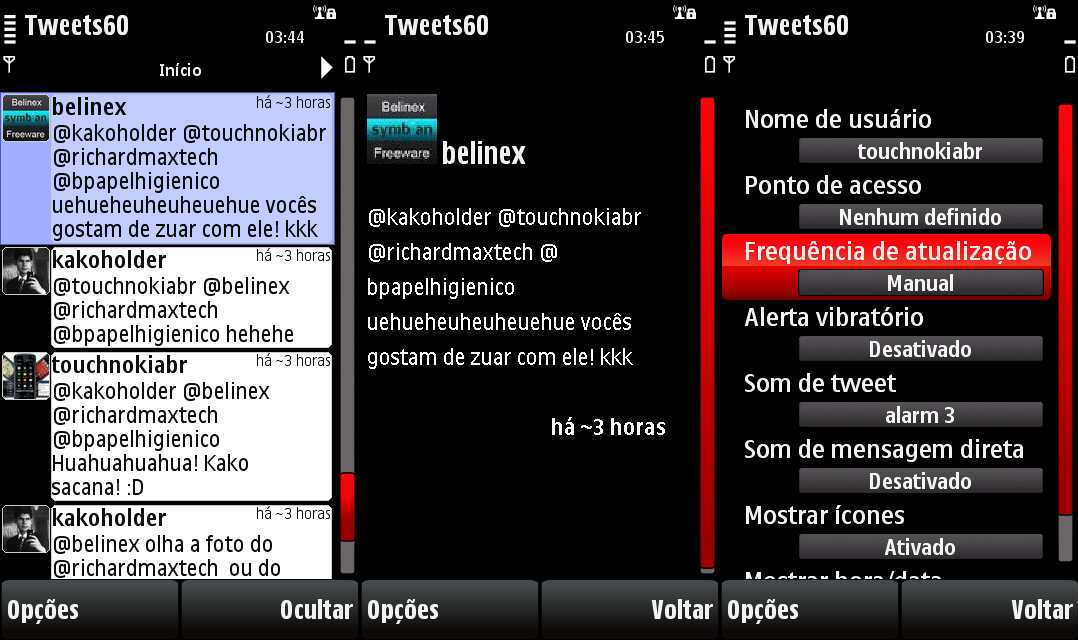 TwimGO: cliente de Twitter para Nokia S60v5 y Symbian^3