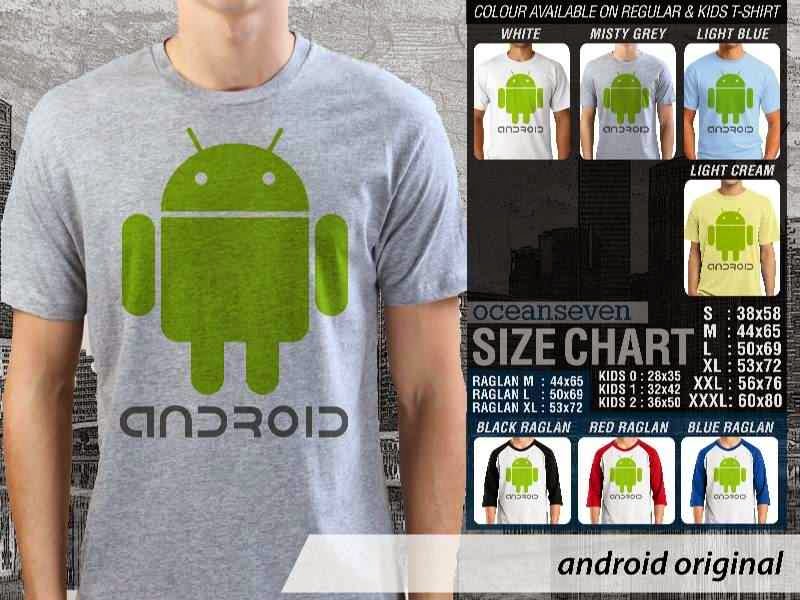 Kaos Android Original distro ocean seven