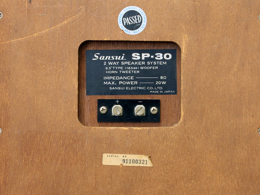 SANSUI SP-30 Хշԡ 7