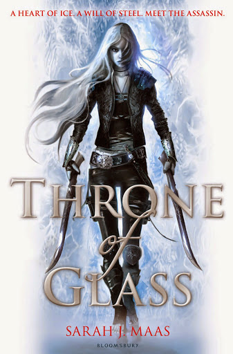 Throne of Glass by Sarah J. Mass UK book cover