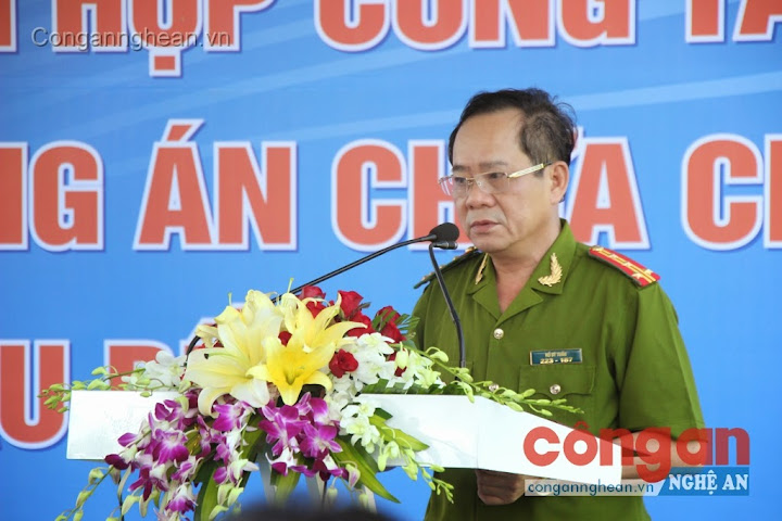 Đại tá Hồ Sỹ Tuấn, Giám đốc Cảnh sát PC&CC Nghệ An