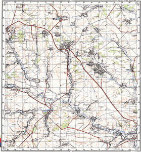 Уменьшенное изображение Карта 100k--m37-006