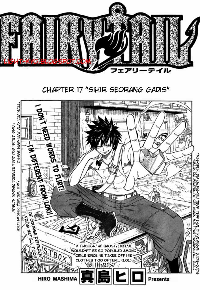 Manga Komik Fairy Tail 17 page Online 1