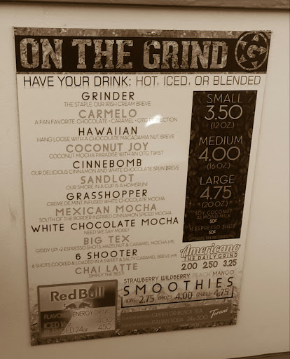 Coffee Shop «On The Grind Coffee», reviews and photos, 1082 N Walnut Ave, New Braunfels, TX 78130, USA