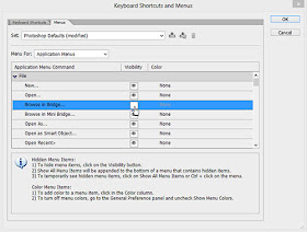 Keyboard Shortcuts and Menus