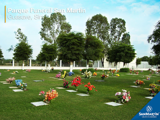 Parque Funeral San Martín, Carretera a León Fonseca Kilómetro 3, Ladrillera de Ocoro, 81101 Guasave, Sin., México, Funeraria | SIN