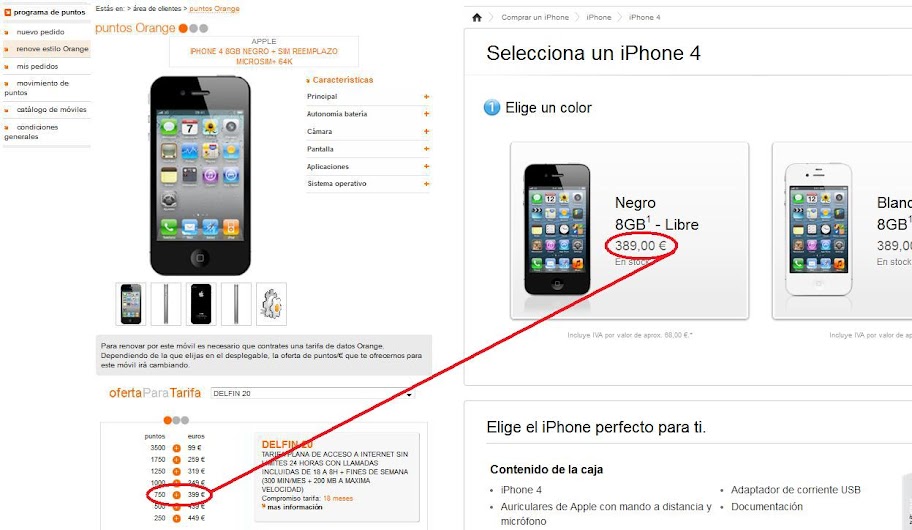 ... de Orange nos importa (2Âª parte) Renove iPhone a precio... de estafa