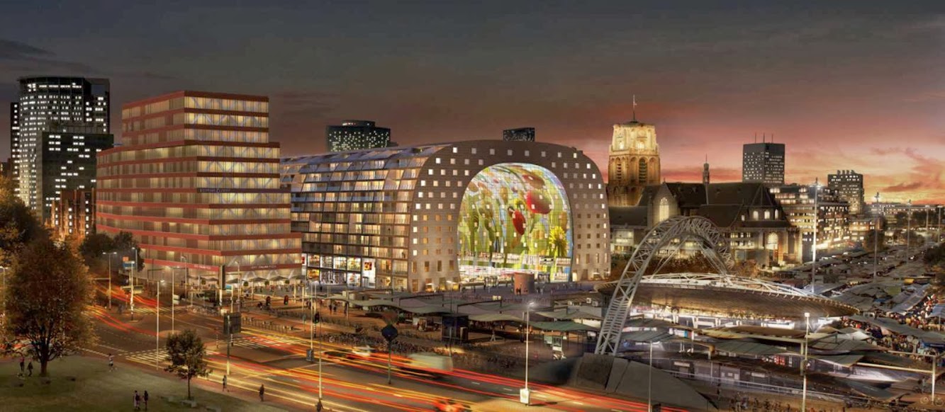 Rotterdam, Paesi Bassi: Market Hall by Mvrdv