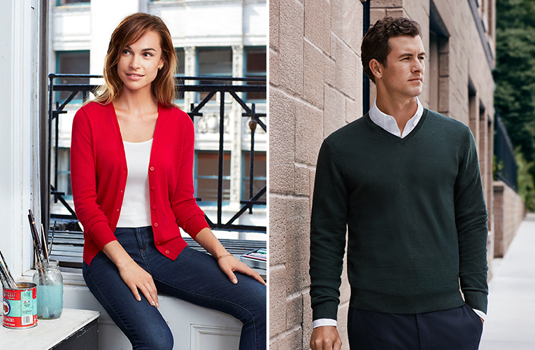 100% Extra Fine Merino knitwear for men and women