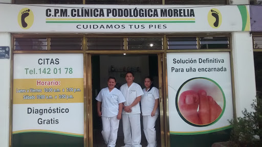 CPM. Clinica Podologica Morelia, Virrey de Almanza Ote. 18, La Luneta Oriente, 59680 Zamora, Mich., México, Clínica podológica | MICH