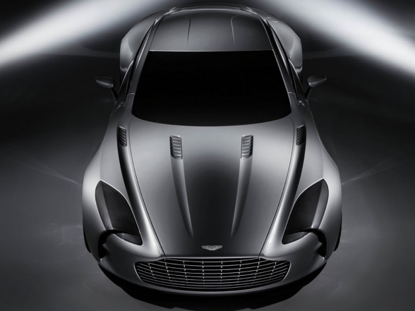 2010 Aston Martin One-77 Concept - Front Top View