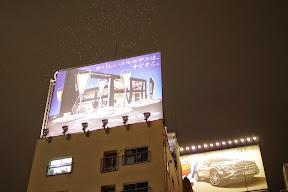 東京の初雪（2014年12月）