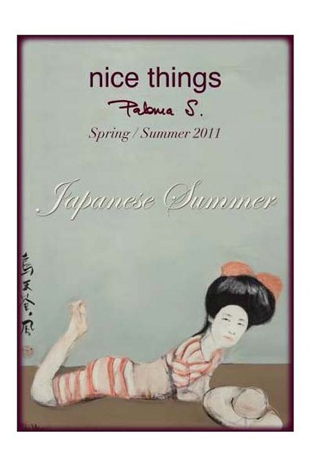 nice things Japanese Summer, colección PV 2011