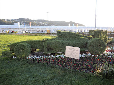 Sochi Autodrom - зеленый болид на Гран-при России 2014