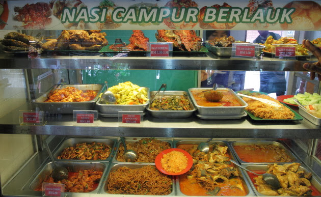 Delicious local food of Malaysia