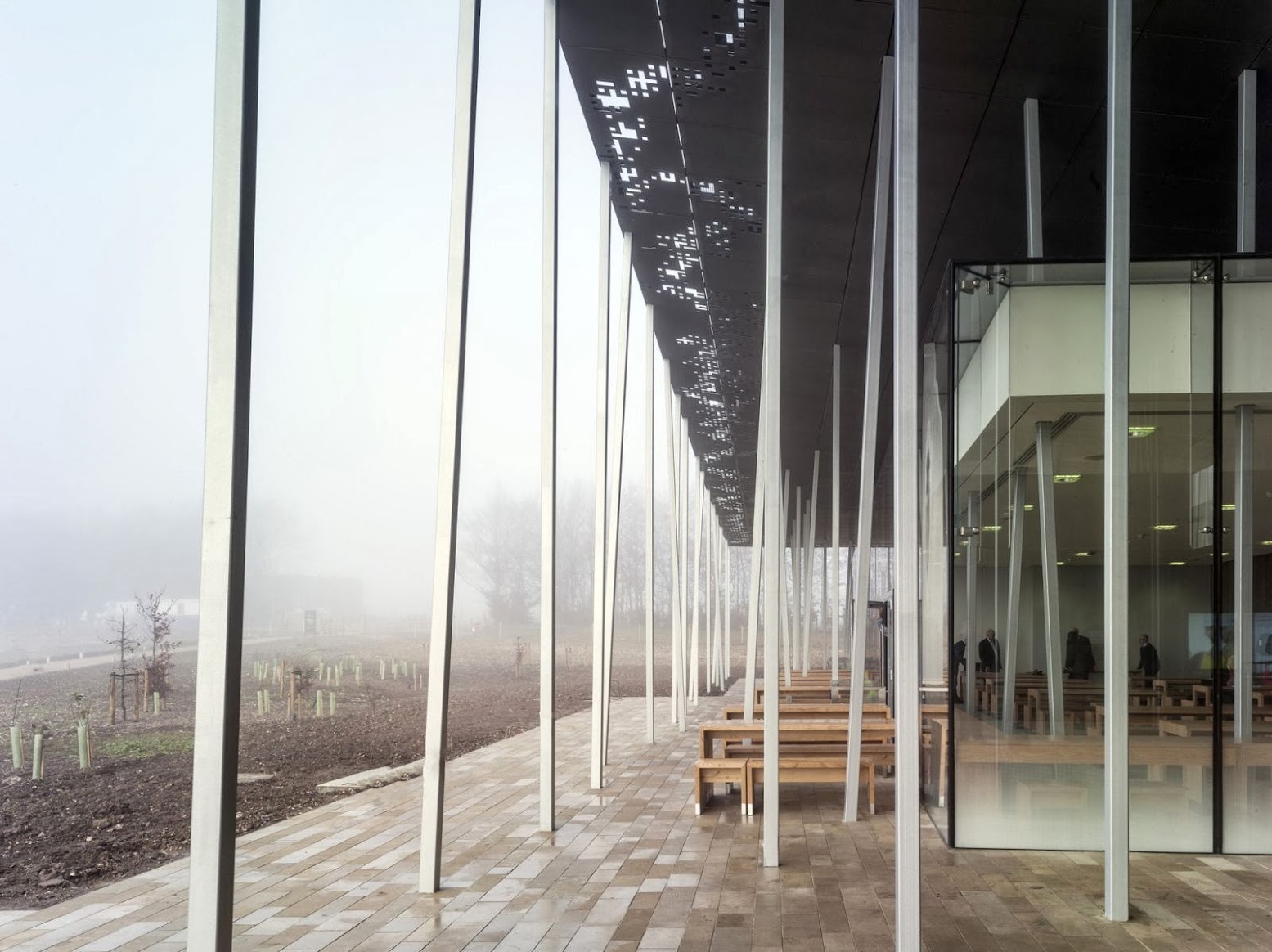 Stonehenge Visitor Centre by Denton Corker Marshall